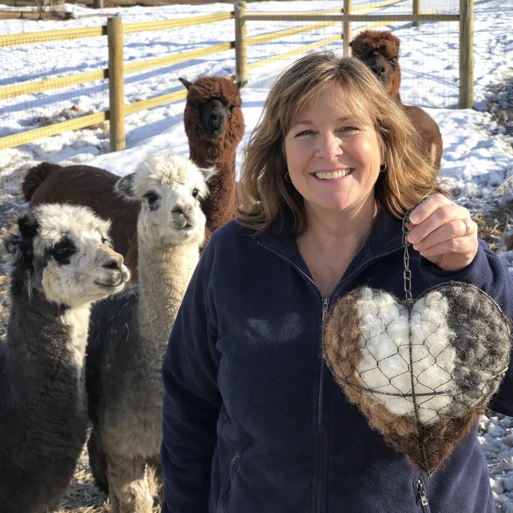 💗Easter Sale Up To 60% Off💗Handmade Alpaca Fiber Bird Nesting Heart for Birds🕊️🔴